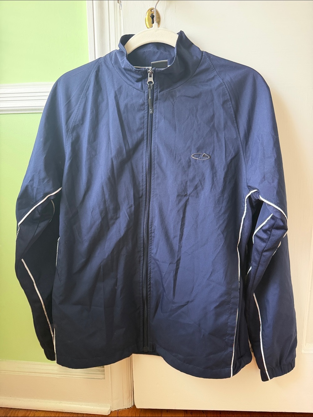 C9 by Champion men’s navy striped jacket size small